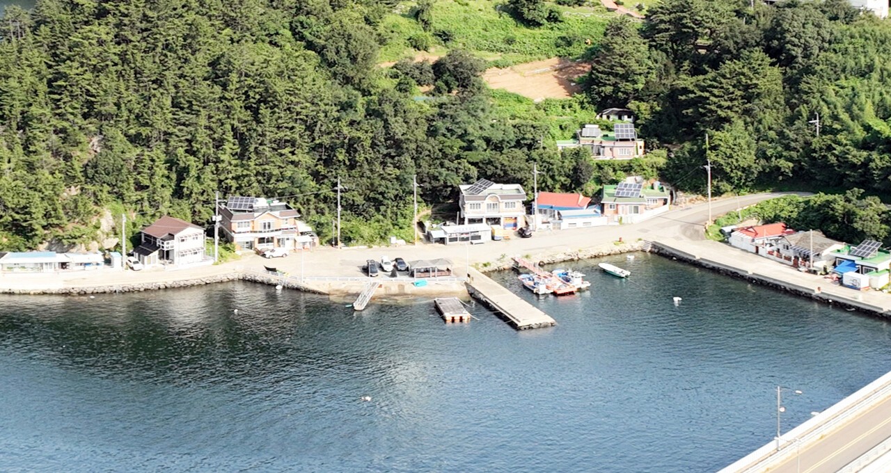 가조연륙교 인근 모습