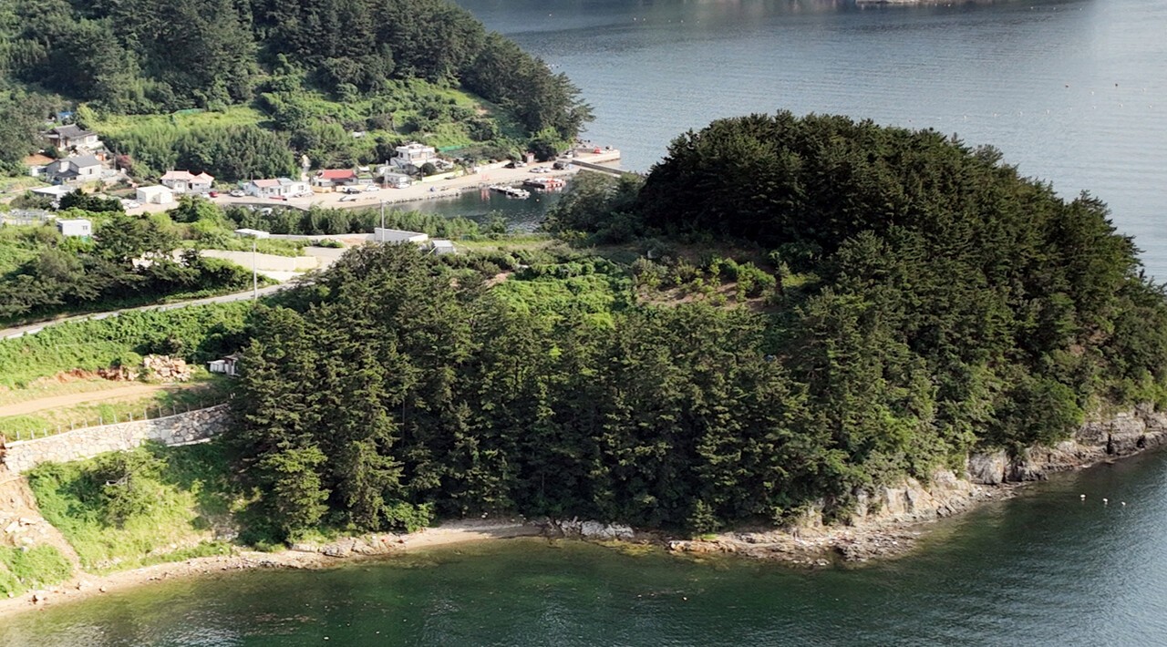 가조연륙교 인근 모습